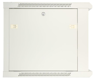 Extralink Szafka wisząca rack 12U 600x600 szara metalowe drzwi EX.12981 - 489405 - zdjęcie 3